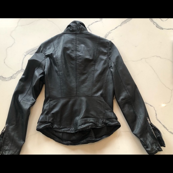 Muubaa Leather Moto Jacket - Picture 5 of 6